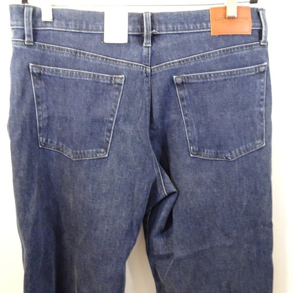LUCKY BRAND Relaxed Taper Jeans Size 12 31 NEW 4 Way Stretch Raw Hem MSRP $129 - Picture 4 of 6